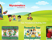 Tablet Screenshot of mynamebox.com